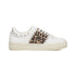 Sneakers bianche con fascia effetto animalier e piccole borchie Swish Jeans, Donna, SKU w014000310, Immagine 0